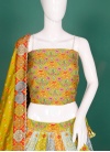 Winsome Bandhej Print Crepe Silk Designer Lehenga Choli - 3